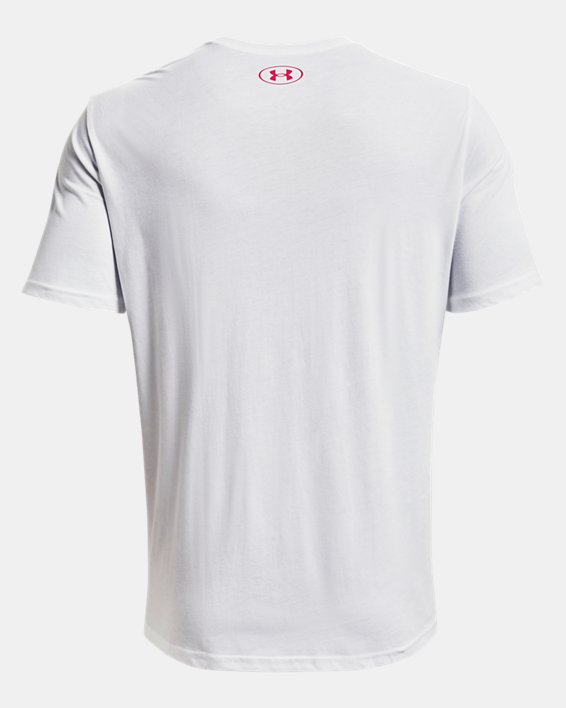 Men's UA Lockertag Evolution T-Shirt, White, pdpMainDesktop image number 5